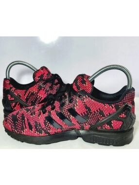 Adidas Womens ZX Flux Torsion running sneakers.
